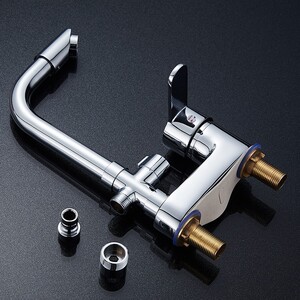 全铜体双用面盆带淋浴花洒两用冷热水龙头洗澡洗脸盆混水阀水龙头