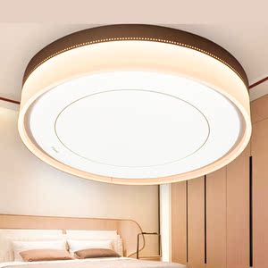 欧普照明简约现代led创意吸顶灯mx450悦朗三色调光新款环聚