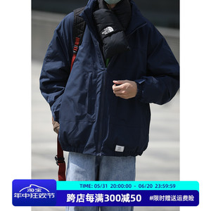 LH store2024AW冬季立领棉服男女日系宽松廓形夹克工装棉衣袄外套