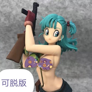 七龙珠手办 布玛可脱 魅力 布尔玛 机车服 潮流时尚桌面摆件模型