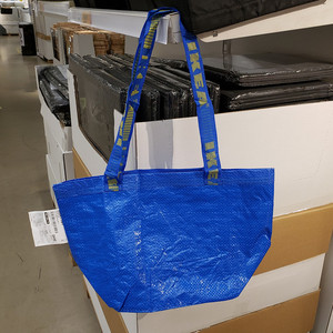 温馨宜家ikea布拉比袋编织袋手提袋行李袋衣物打包袋储物袋包邮