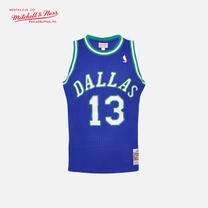mitchellness mn98-99年独行侠队纳什sw复古球衣篮球服网眼背心
