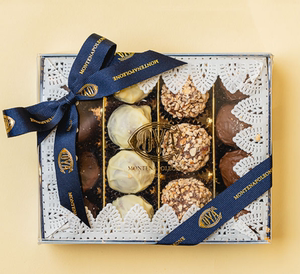 cova巧克力透明礼盒装160克 cova蛋糕伴手礼盒 国内代购