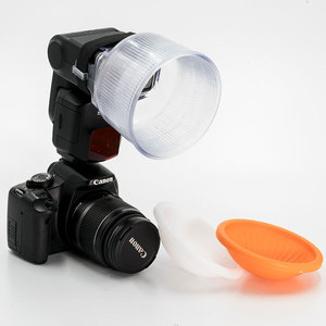 通用碗灯 通用兼容型 漫射柔光罩 碗形闪光灯柔光罩 摄影附件套装