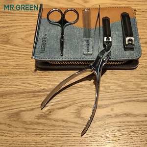 德国mrgreen格林先生mr-6606不锈钢指甲刀美甲个人护理工具7件套