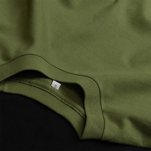 草绿 抹茶绿色新疆棉230g重磅正肩短袖t恤女夏纯棉打底衫纯色品质