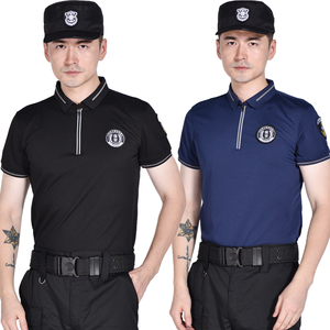 男装 男式t恤类 男式加厚t恤 保安翻领短袖