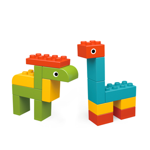 小米米兔大颗粒积木 动物乐园 拼插积木儿童玩具