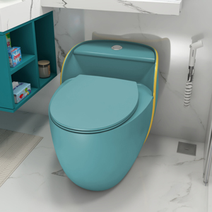 鸡蛋小户型坐便器个性创意彩色马桶普通虹吸式抽水家用陶瓷坐便器