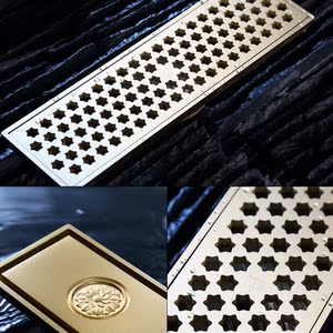 接口长方形侧排深水室外地漏大排量庭院长条型双用通用型清理