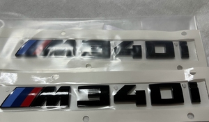 宝马G20原厂M340i车标亮黑高光西班牙宝马车标配件BMW