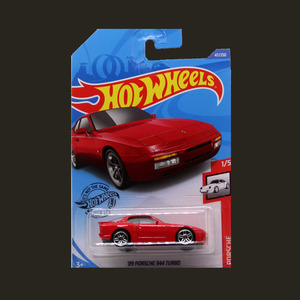 d47保时捷20b批次c4982风火轮合金火辣小跑车89 porsche944 turbo