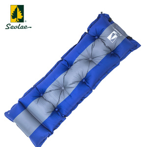 sevlae圣弗莱单人自动充气垫户外帐篷带枕睡垫便携防潮垫露营地垫