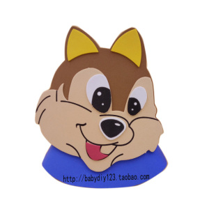 故事松鼠袋鼠头饰儿童表演 道具 动物头饰儿童面具装扮小动物头套