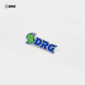 【DRG】横版logo徽章 战队周边金属徽章勋章胸针