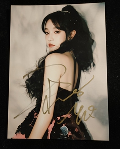 现货 宋雨琦 亲笔签名照 7寸 多款 明星周边 非印刷