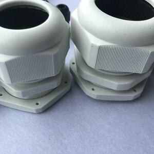 pg尼龙塑料电缆防水接头锁母固定穿线葛兰电机接线盒防水出线护套