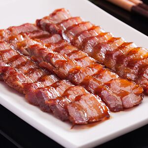 福大师广东蜜汁叉烧梅花肉广东烧腊特产顺丰包邮