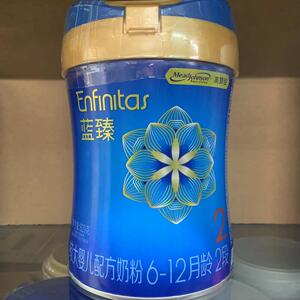 美赞臣蓝臻2段400克820g克 6-12个月较大婴儿配方奶粉 含乳铁蛋白