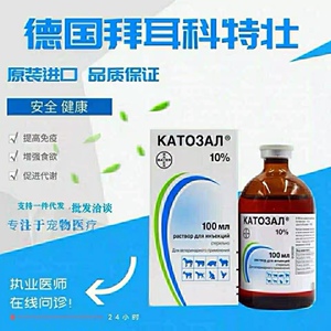 德国拜耳科特壮复方布他磷注射液100ml宠物犬猫增强食欲速补能量