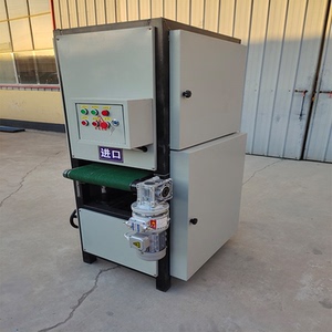 小型平面抛光机金属打磨抛光去毛刺不锈钢拉丝木材砂光台式砂带机