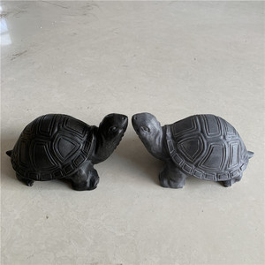 石雕乌龟青石雕刻石龟摆件工艺品家居庭院公园鱼缸装饰石头乌龟
