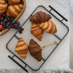 仿真面包假牛角包模型可颂蛋糕橱窗装饰露营摆件早餐美食拍摄道具