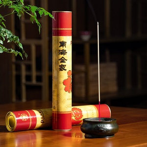 紫竹林普陀山吉祥香南海全家福香天然中药香家用礼佛香供香竹签香