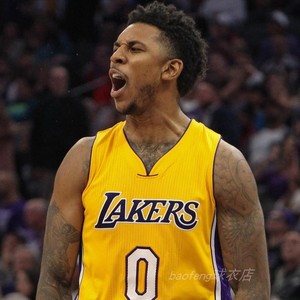 湖人勇士洛杉矶0号尼克杨球衣篮球队服比赛奇才快船掘金76人少侠