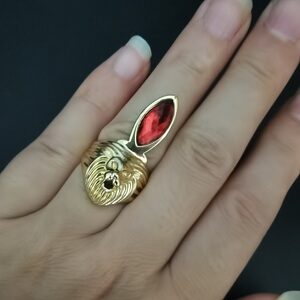 雷欧戒指奥特曼变身器狮子之瞳 艾斯奥特曼戒指玩具儿童指环动漫