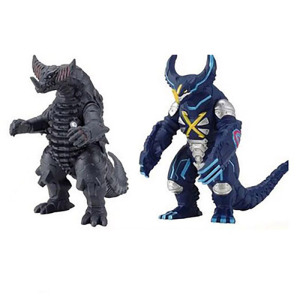 电子哥莫拉 机械哥莫拉奥特曼怪兽玩具软胶人偶 小号怪兽玩偶可动