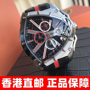 香港正品代购兰博基尼腕表石英运动男士三角盾牌 lamborghini手表