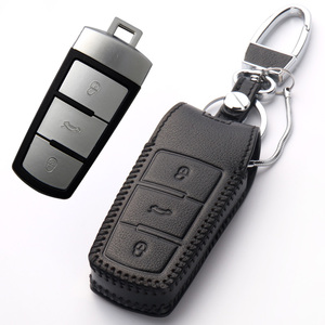 真皮车钥匙套专用于大众迈腾钥匙包新款帕萨特钥匙套CC创意钥匙扣