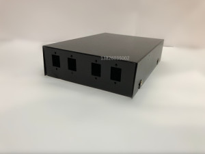 4口SC光纤盒 四口LC方口光纤终端盒 光纤尾纤盒 挂墙式熔纤盒
