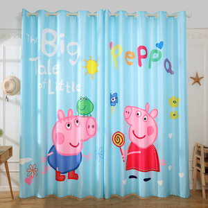 小猪佩奇窗帘公主