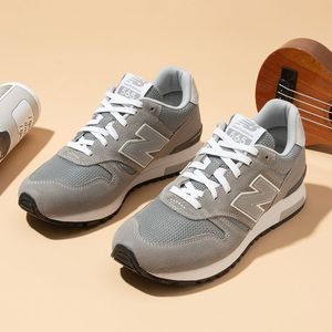 New Balance NB男鞋女鞋2024夏季新款复古低帮运动休闲鞋ML565EG1