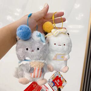 llj夹机占四毛八毛毛绒娃娃公仔挂件