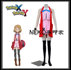 奈叩家宠物小精灵神奇宝贝宝可梦xy莎莉娜瑟蕾娜cos服动漫cosplay