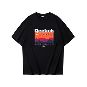 陈伟霆同款Reebok Crossfit锐步Logo短袖纯棉T恤男女情侣休闲运动