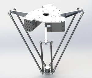 并联机器人delta机械臂四轴蜘蛛手工业高速分拣视觉传送带跟随