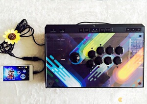 乐视摇杆游戏台杆本土全三和小八向方档摇杆9798拳皇电脑游戏摇杆