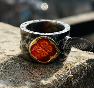 【hookble】kaneworks 火漆平打戒指