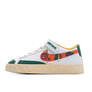 官网nike耐克童鞋男女童魔术贴开拓者低帮涂鸦儿童板鞋 dq5089