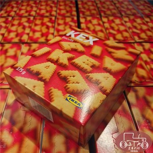 宜家字母饼干瑞典进口kex儿童全麦代餐175g成都国内代购