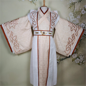 战国时期皇帝装李治廷同款汉服带云肩皇子服装男装绣花重工演出服