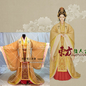 电视剧芈月传同款孙俪演出服古装奢华拖尾端庄大气皇后服高端汉服