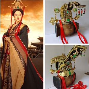 芈月传孙俪同款头饰秦汉时期古装汉服宣太后头冠战国楚国公主头饰