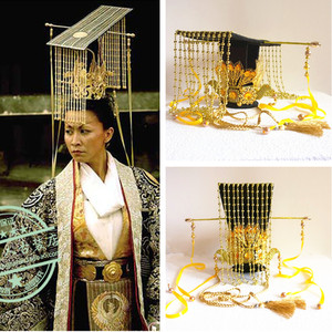 通天帝国刘嘉玲同款武则天帽子女皇帝帽王冠高档王冕武则天头饰