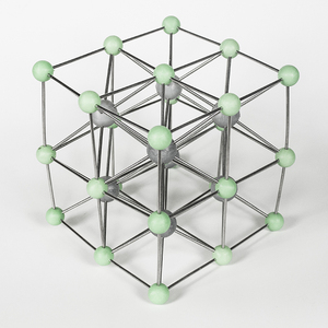 氯化铯晶胞（八个立方体）分子结构模型 中学化学仪器