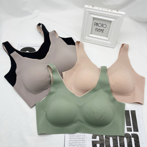 黄金贵族f8813无痕3d立体全罩杯文胸舒适透气一片式运动背心内衣